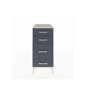 Kronos Komodin 4 Çekmeceli 44x59x96 Aytaşı-Antrasit