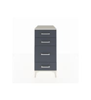 Kronos Komodin 4 Çekmeceli 44x59x96 Aytaşı-Antrasit