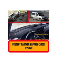 Peugeot Partner Kapaklı Ön Torpido Koruma Koruyucu Kilifi Halisi Örtüsü Aksesuarları Yedek Parça