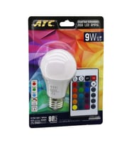 ATC 9w KUMANDALI BEYAZ+RGB LED AMPUL 1 Adet