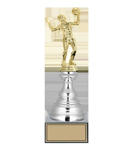 ODAK KUPA - Figürlü Kupalar - Voleybol Kadın Figürlü Kupalar FG-024 B - 31 cm