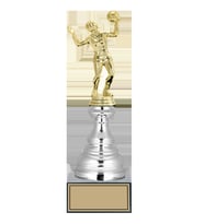 ODAK KUPA - Figürlü Kupalar - Voleybol Kadın Figürlü Kupalar FG-024 B - 31 cm