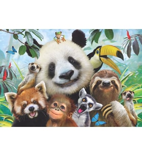 Anatolian Hayvanat Bahçesi Selfie 500 Parça Puzzle (Zoo Selfie)
