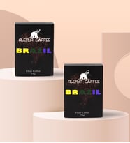 2'li Alerya Coffee Brazil Filtre Kahve Hediye Seti
