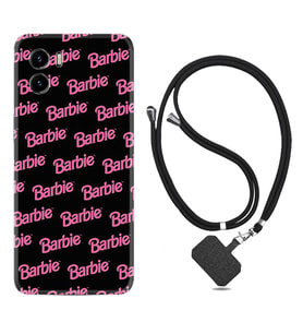 Vivo Y15S Y32 Y33S Y51 Y53S Kılıf Boyun Askılı Silikon Barbie 1404