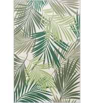 Eliana Home Baskılı, Yıkanabilir Kaymaz Taban Salon Halısı LNA1260 100x150 cm (Yeşil)
