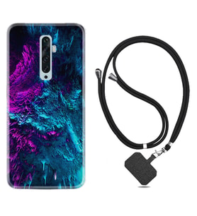 Oppo Reno 2Z 4 Lite 4 Pro 5 6 7 A31 Kılıf Boyun Askılı Silikon Explosive 1734