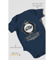 Büyük Altaylı! Altayspor Kısa Kollu Bebek Body %100 Pamuk