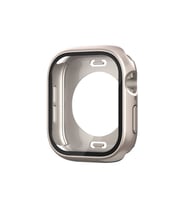 Apple Watch 10 42mm Uyumlu 360 Derece Korumalı Kasa ve Ekran Koruyucu Zore Watch Gard 12 (Koyu Gri)