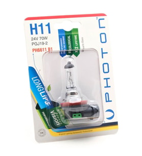 Blister H11 Uyumlu 24V 70W (Karışık)