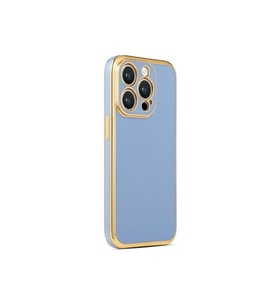 Apple iPhone 14 Pro Max Uyumlu Kılıf Zore Bark Kapak (Mavi)