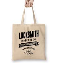 Locksmith Work Job Title Gift Bez Çanta Uzun Saplı