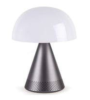 Lexon Mina L Led Lamba ve  Bluetooth Hoparlör Metalik Gri LH76MX