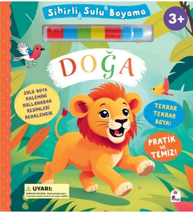 Sihirli Sulu Boyama - Doğa