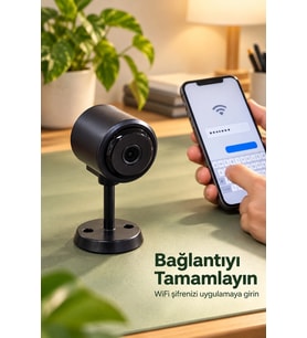 Mey İthalat® Uygulama Üzerinden Kurulan WiFi Kamera