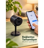 Mey İthalat® Uygulama Üzerinden Kurulan WiFi Kamera