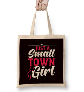 Girl Town Small Cowgirl Western Country Music Line Dancing Bez Çanta Uzun Saplı