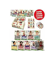 Efsane Futbolcular Kutulu Set (9 Kitap Takım) / Dokuz Çocuk / Diego Roberto