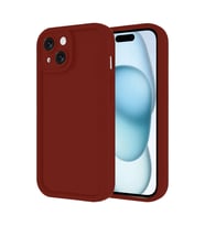 Apple İphone 14 Kılıf Viera Silikon - Bordo