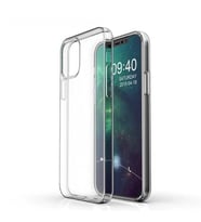 Apple iPhone 12 Pro Kılıf Zore Şeffaf İnce ve Esnek Süper Silikon (Renksiz)
