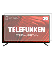 Telefunken 40TF4025 Tv Ekran Koruyucu - 40" inç 100 cm Tv Ekran Koruma Paneli