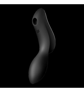 Curvy Trinity 2 Black Güçlü Titreşim Ve Klitoris Emici Air Pulse Vibratör+Jel