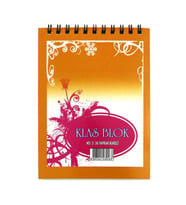 Klas Bloknot Spiralli Kareli No:3 36 Yaprak (1 Paket 24 Adet)