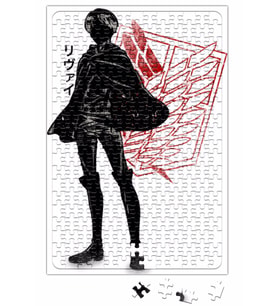 Attack On Titan Crimson Levi Puzzle 240 Parça Yapboz
