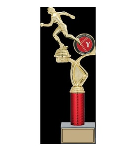 ODAK KUPA - Figürlü Kupalar - Atletizm Kadın Figürlü Kupalar FG-016 B - 38 cm
