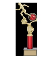 ODAK KUPA - Figürlü Kupalar - Atletizm Kadın Figürlü Kupalar FG-016 B - 38 cm