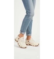 KADIN BEJ KAHVE ORTOPEDIK SNEAKER AYAKKABI