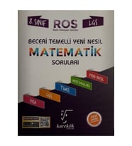 Karekök Yayıncılık LGS 8. Sınıf ROS Beceri Temelli Yeni Nesil Matematik Soruları / Karekök Yayıncılık / 9786057711540 (Çok Renkli)