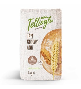 Tellioğlu Tam Buğday Unu 1 Kg