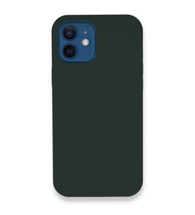 Apple İphone 12 Kılıf Lansman Legant Silikon - Koyu Yeşil