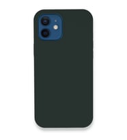 Apple İphone 12 Kılıf Lansman Legant Silikon - Koyu Yeşil