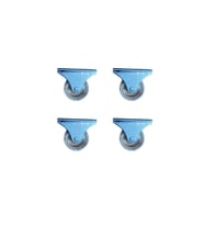 Furç Sabit Teker - 32MM - Şeffaf HKS236 - 4 Adet TG-V 12368