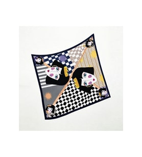 Tarzını Seç Lacivert Queen Fular / Bandana / Aksesuar 48x48 cm