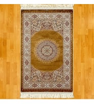 Geleneksel Çiçek ve Bitkisel Motifli 250 x 350 CM İpek Halı