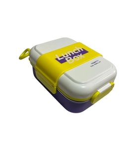 VAGONLİFE PASLANMAZ ÇELİK YEMEK KABI 2 KATLI BÖLMELİ 500 ML - LUNCH BOX VGN6746 - MOR