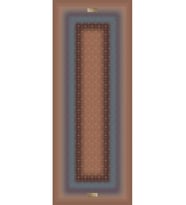 Güz  Yaz Serinliği Şal - 70x190 -2477 (Kahverengi-Mavi)