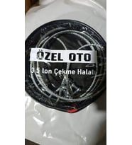 ÖZEL OTO ÇELİK HALAT ARABA ÇEKME ÇELİK HALATI 3 METRE 3.5 TON ÇEKME ÇELİK HALAT