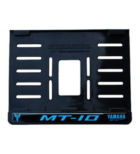 YAMAHA MT-10 UYUMLU PLASTİK KIRILMAZ PLAKALIK