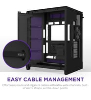 NZXT H9 FLOW RGB 2025 CM-H92FB-P1 Dual-Chamber EATX PC Kasası