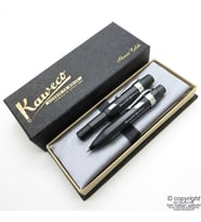 Kaweco AC Sport Siyah Kalem Seti  Dolma Kalem + 07 Versatil Kalem Set  İsme Özel Kalem