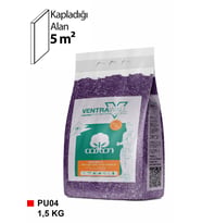 Ventrawall-Yalıtımlı sürülen duvar kağıdı-%100 Pamuk- Mor PU04-1,5 kg -5m²
