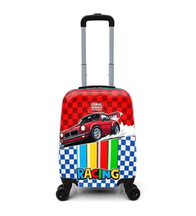 CORAL HIGH 16699 ARABA DESENLİ MİNİ ÇOCUK VALİZİ