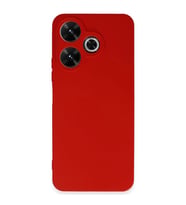 Xiaomi Redmi 13 4g Kılıf First Silikon - Kırmızı