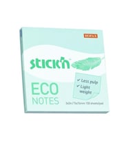Gıpta Stickn Eco Notes 100 Yaprak Pastel Mavi Yapışkanlı Not Kağıdı 76 x 76 mm