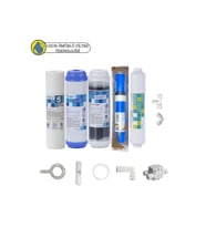 Purefer Açık kasa çift karbonlu Sertifikalı 5li Vontron Helixfil Yüksek Tds mebran  5li