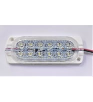 Çakar Modül Beyaz 12 Ledli 12 Volt 2.4 Watt 2 Ad